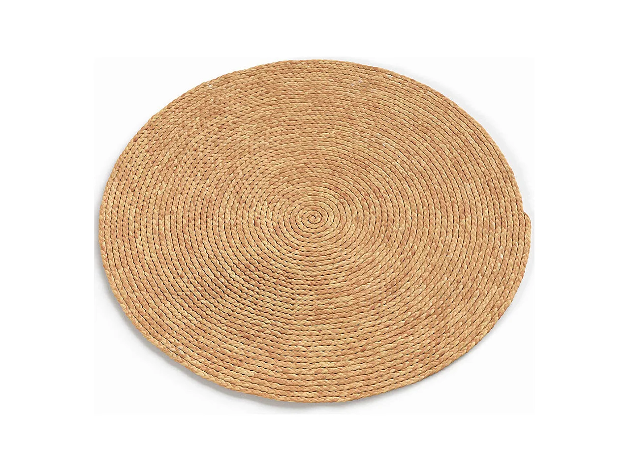 Tapis rond en jute - Boho Bali - 180 CM - Kavya Naturel