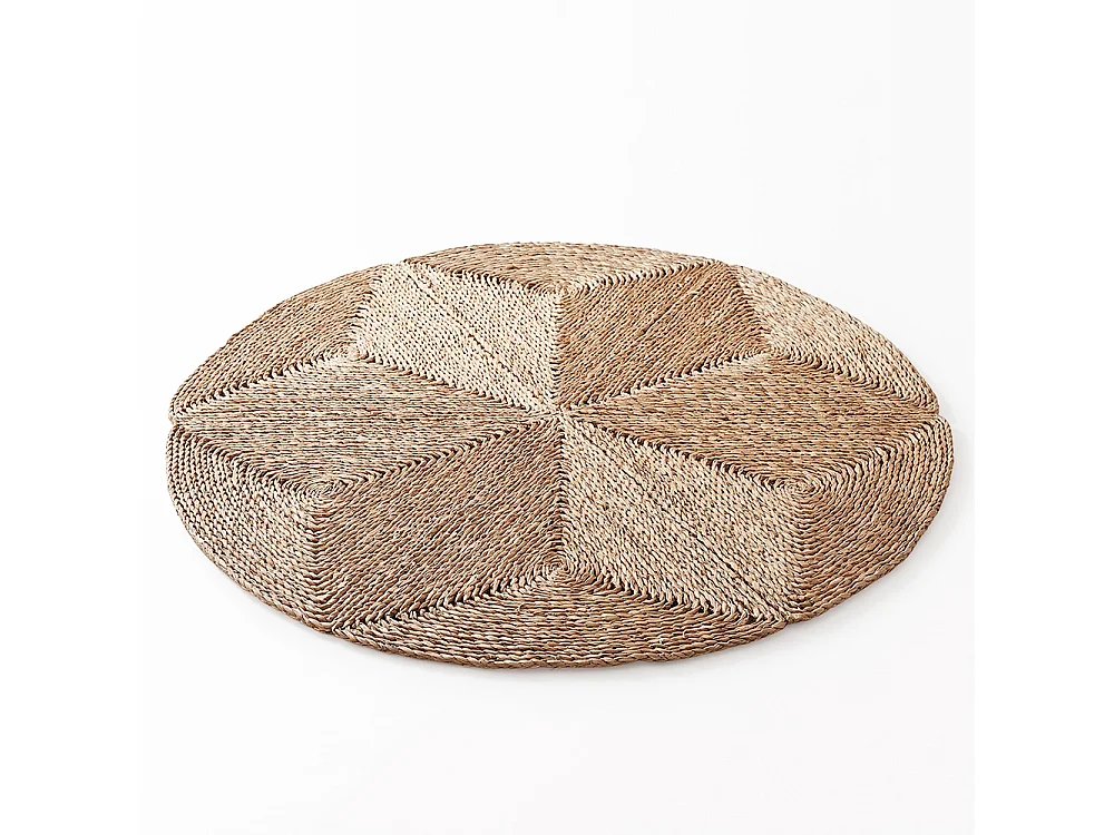 Runder Jute-Teppich - Boho Bali - 120 CM - Gabba