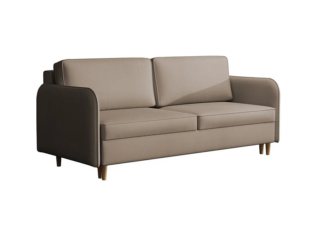 Sofá cama Columbus 122, Cama com arrumação, 10x21x10cm