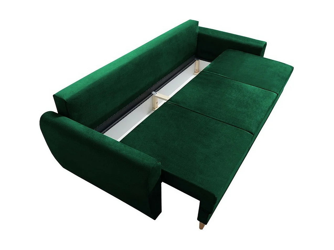 Sofá-cama Muncie 102, Cama com arrumação, 10x24x9cm