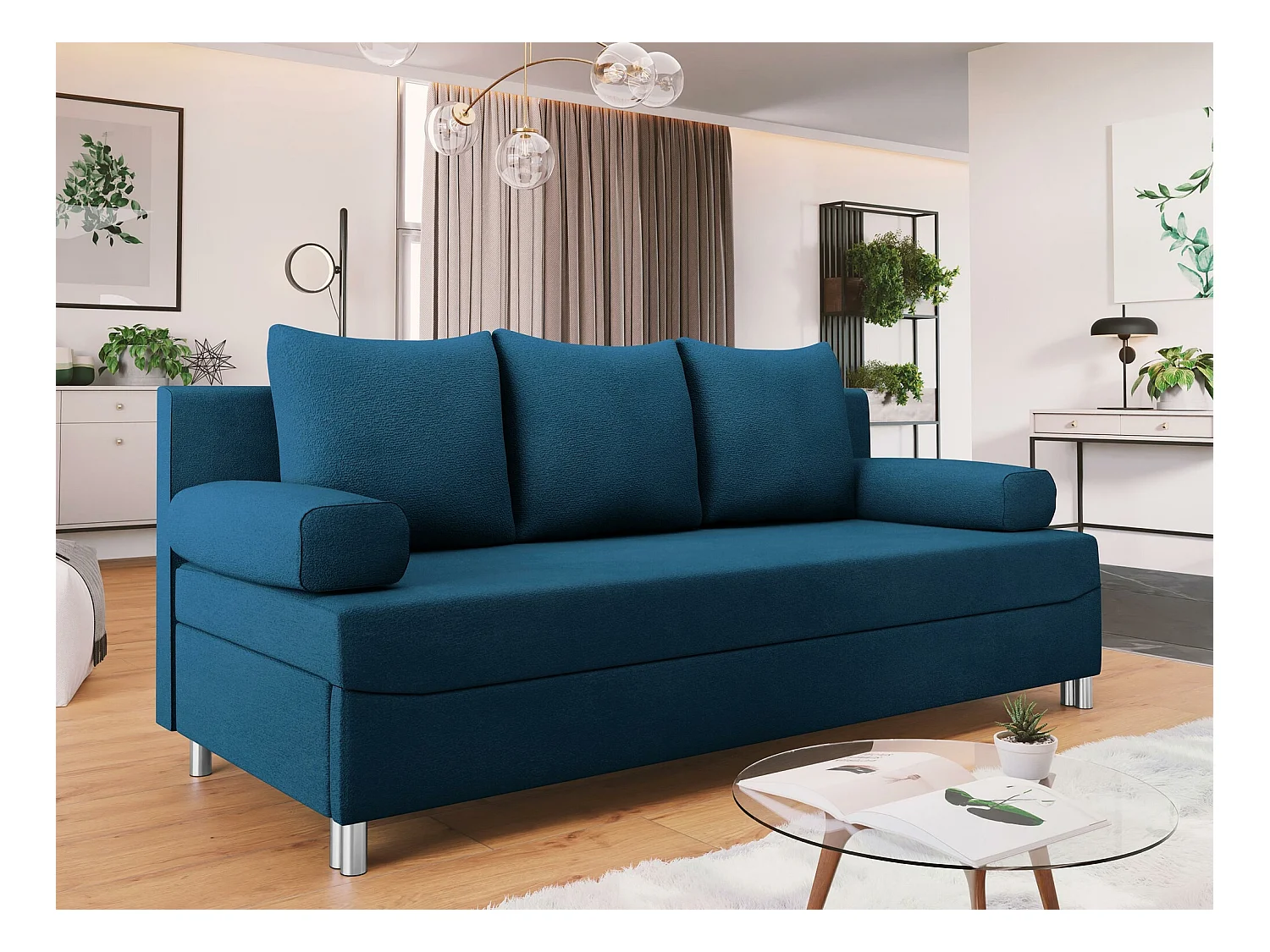 Divano letto Comfivo 125, Con, 86x192x80cm