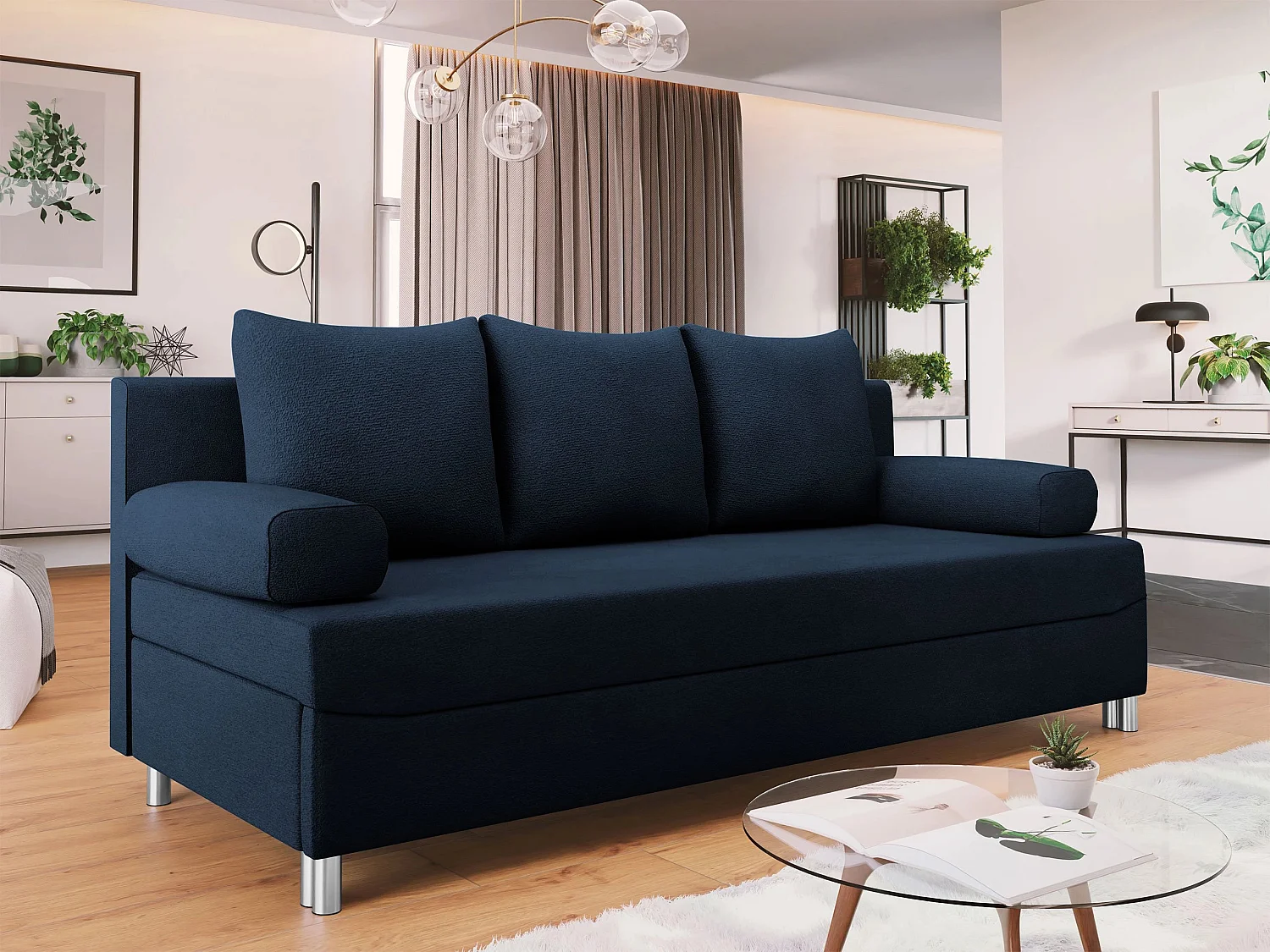 Canapé convertible Comfivo Artes, Disponible, 86x192x80cm