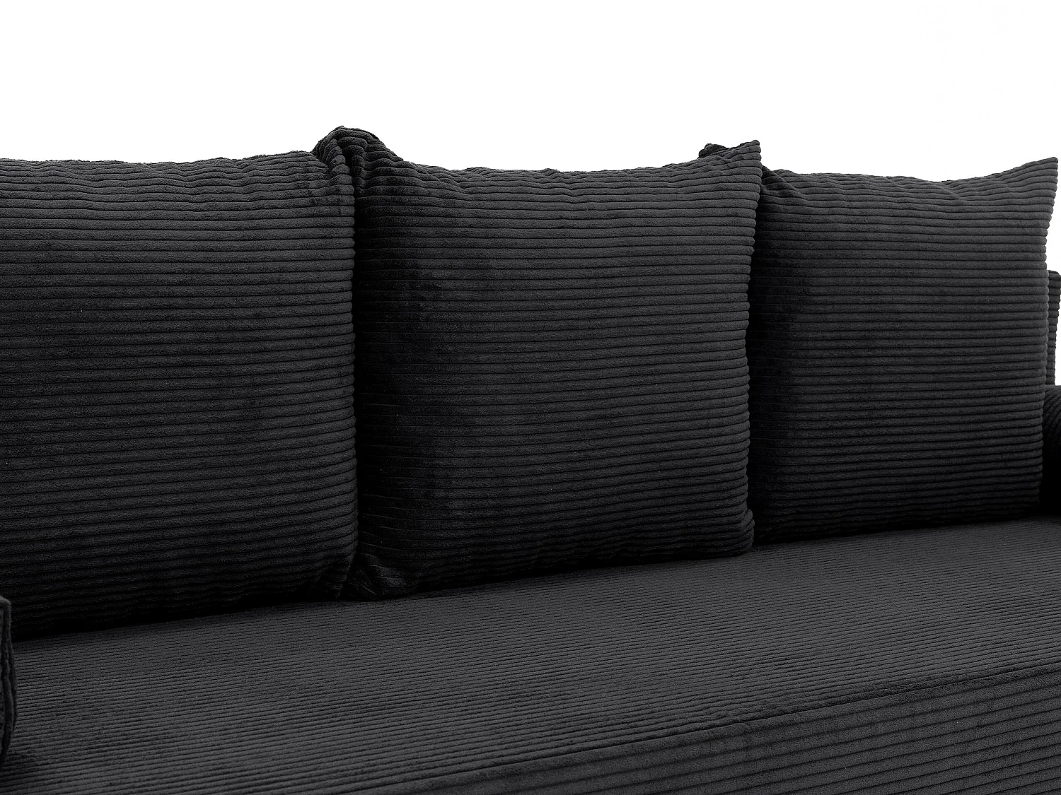 Canapé convertible 2 places en tissu bleu 86x192x80 cm
