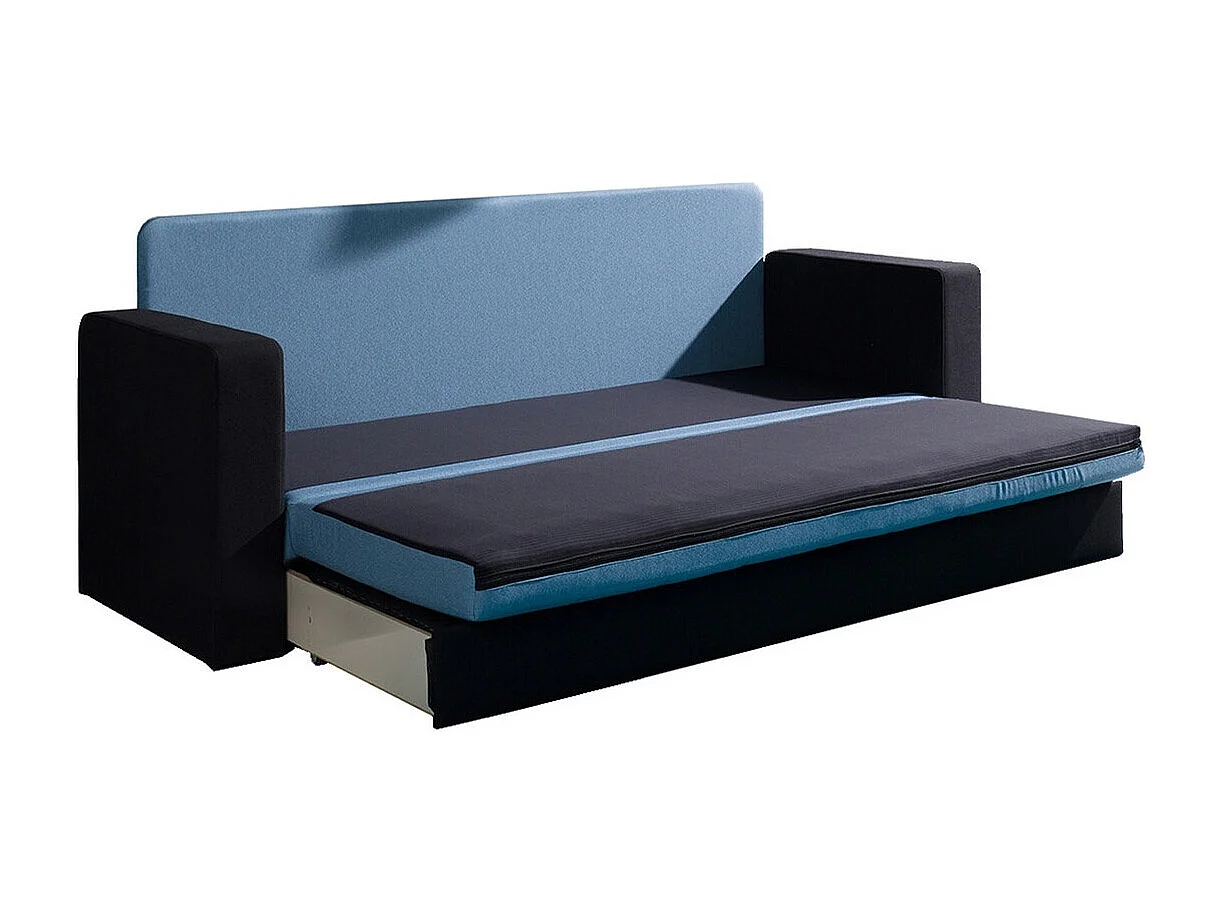 Sofá cama Tivdalu 117, Cama com arrumação, 9x22x8cm