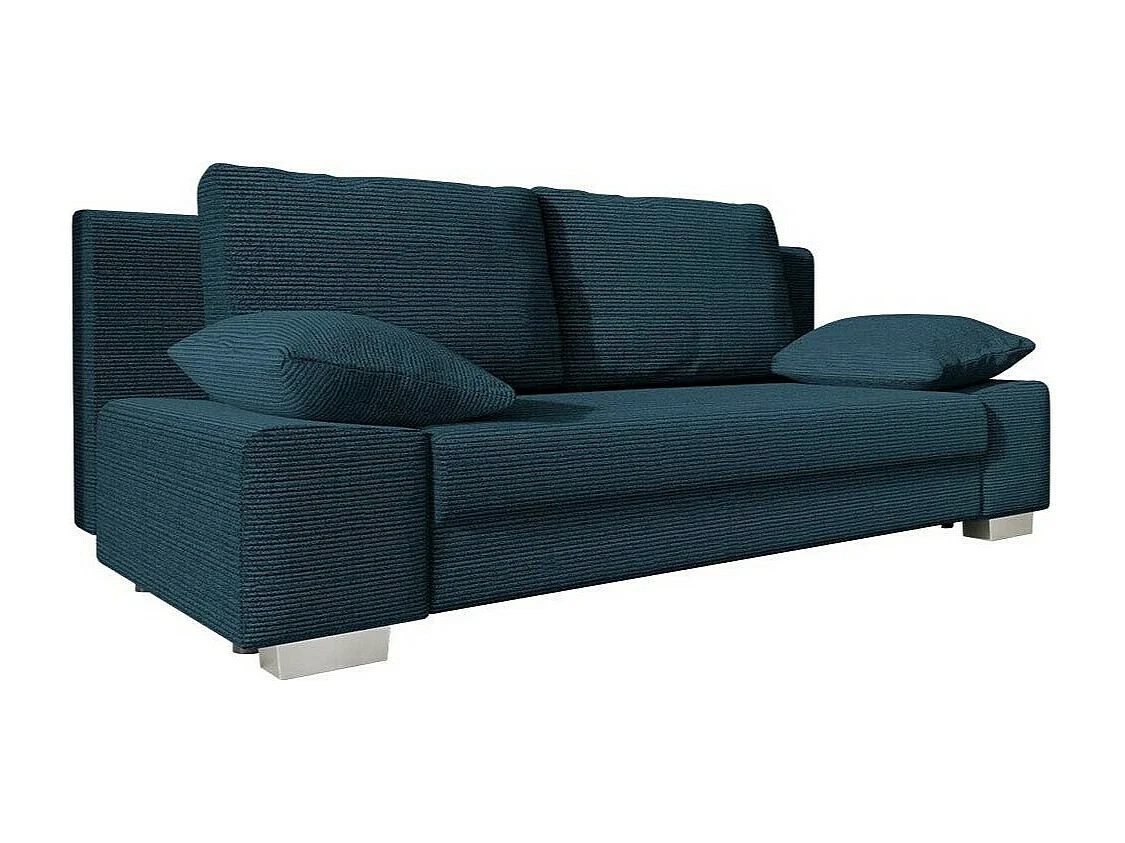 Sofá-cama Comfivo 145, Caja de ropa de cama, 77x200x87cm