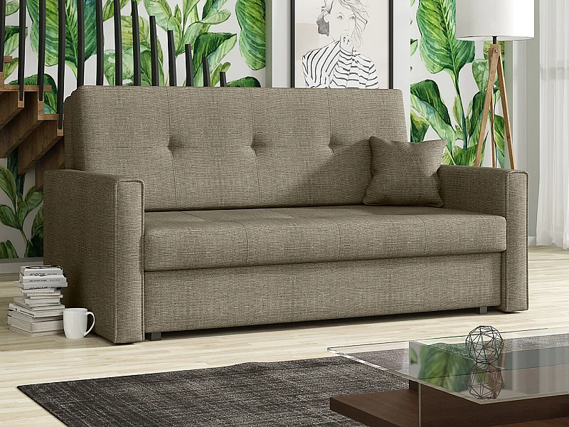 Canapé convertible Columbus 106, Disponible, 85x153x98cm, Mobilier déjà assemblé