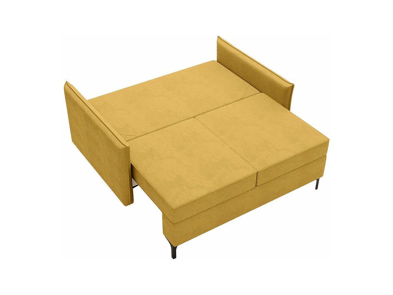 Sofá cama Clovis 110, Cama com arrumação, 10x15x10cm