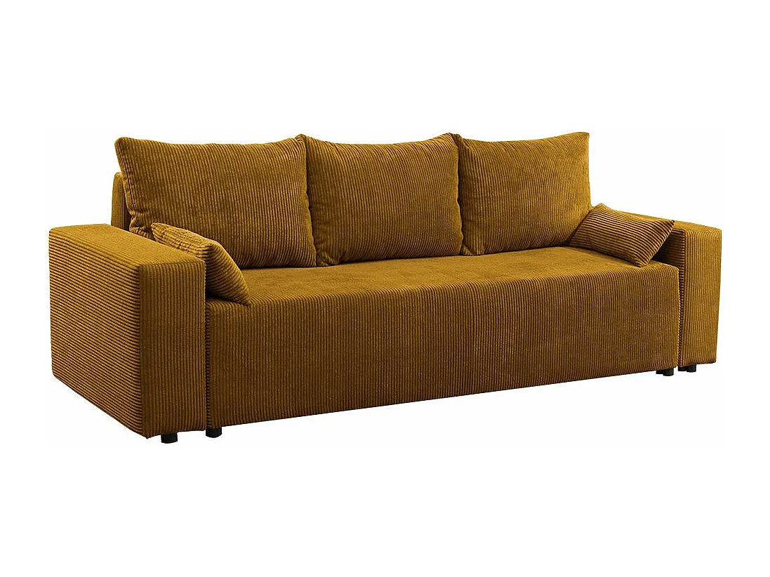 Canapé convertible Clovis 104, Boîte de literie, 90x250x94cm