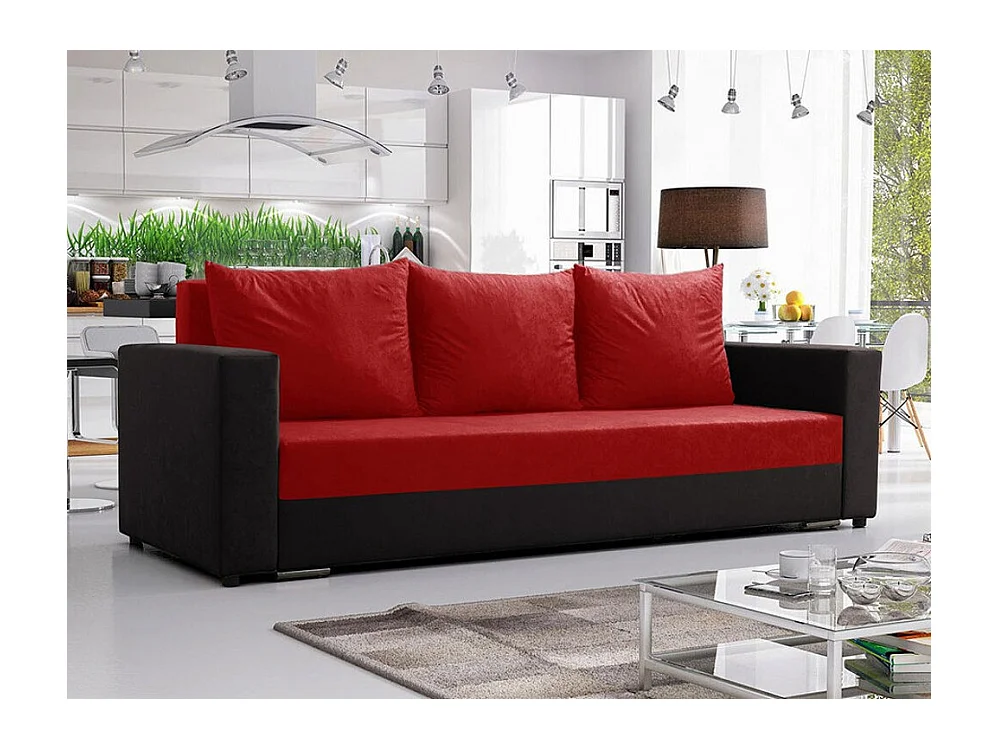 Canapé convertible Muncie 104, Boîte de literie, 80x235x87cm