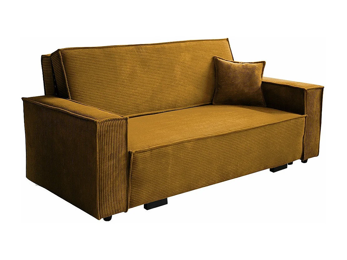 Sofá-cama Columbus 185, Almacenaje, 85x192x98cm, Muebles ya montados