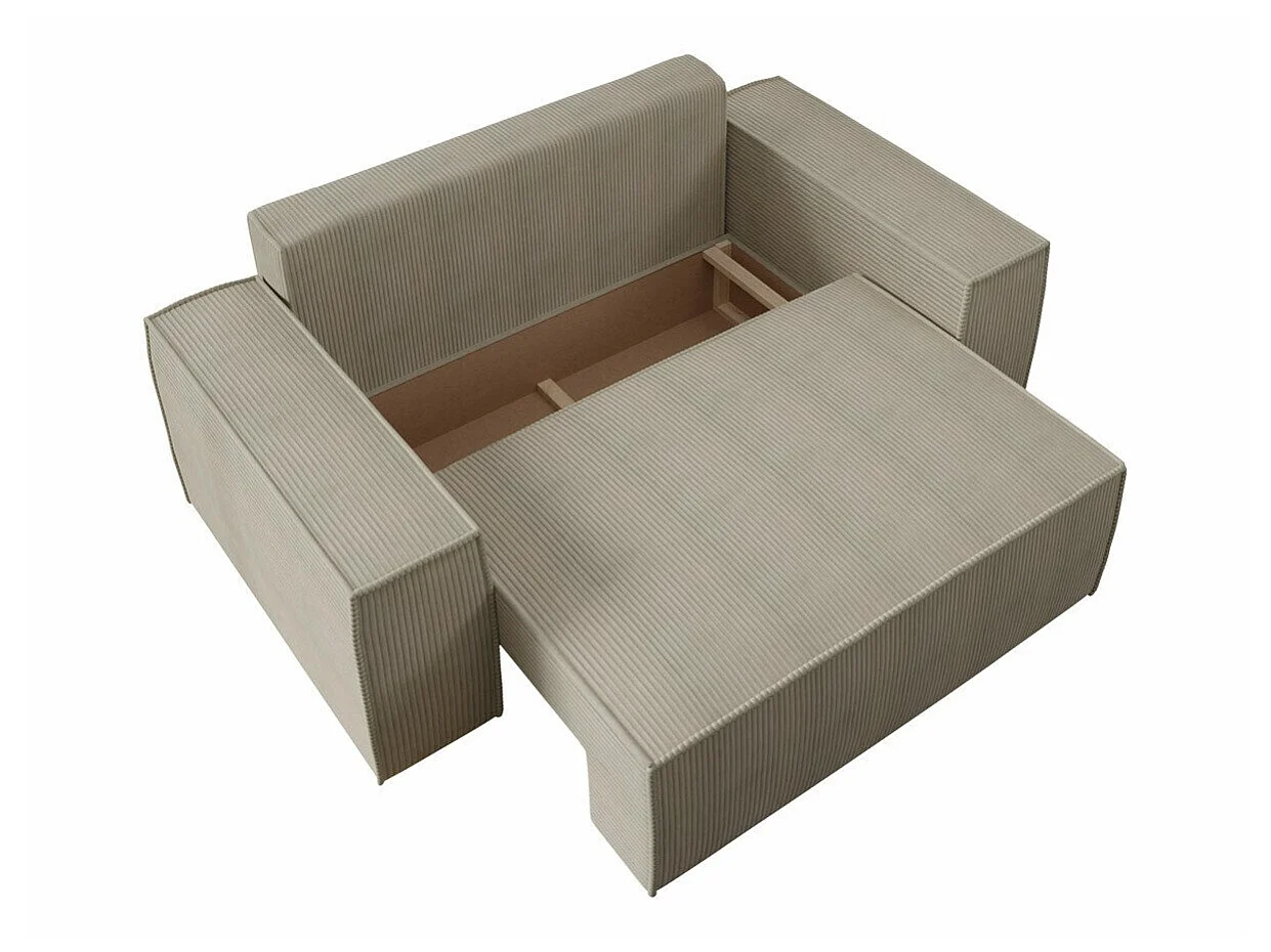 Sofá cama Clovis 107, Almacenaje, 9x19x10cm
