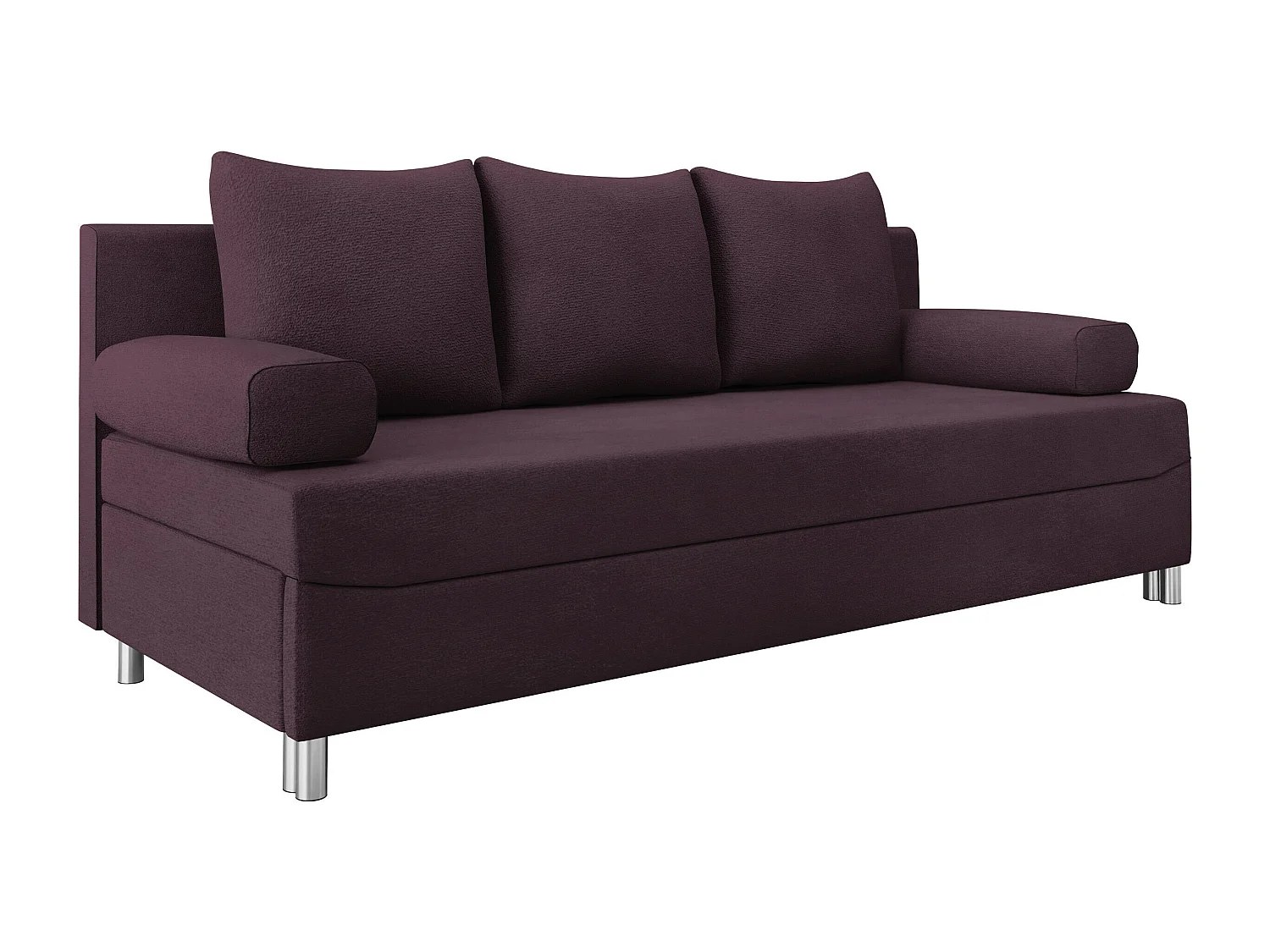 Sofá-cama Comfivo 125, Almacenaje, 86x192x80cm