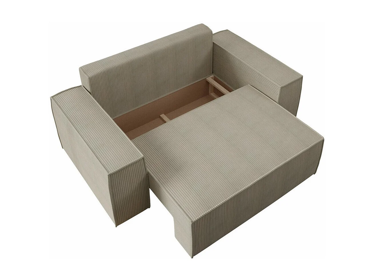 Canapé convertible Clovis 107, Disponible, 94x188x104cm