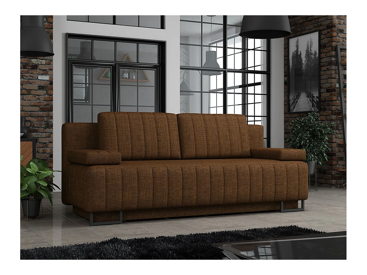 Divano letto Columbus 152, Con, 90x200x90cm, Mobile già assemblato
