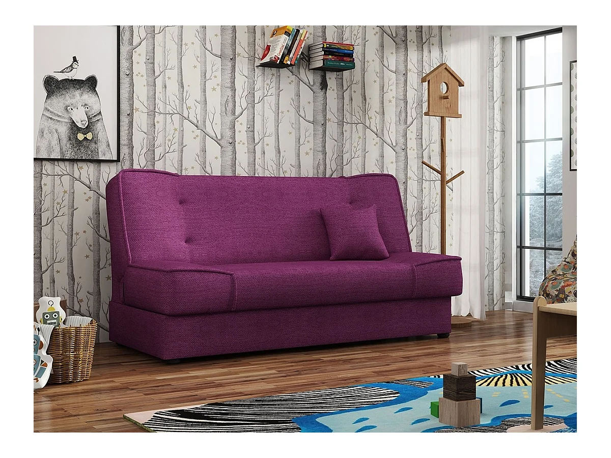 Canapé convertible Columbus 117, Boîte de literie, 80x175x80cm