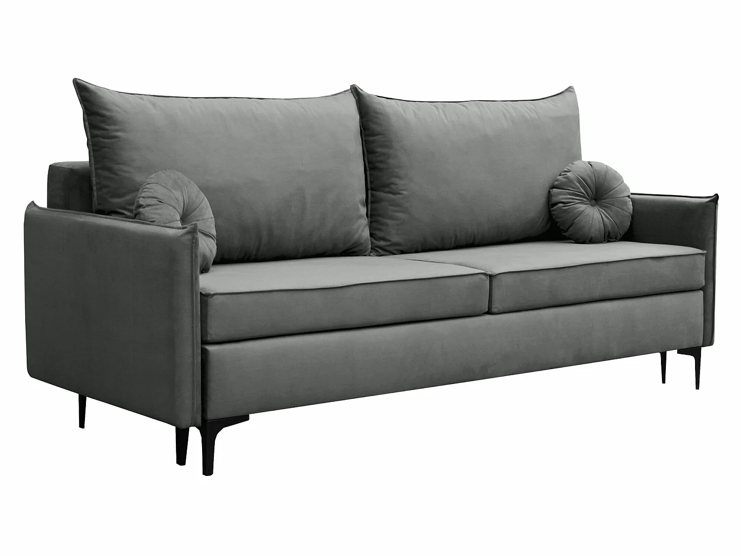 Sofá cama Clovis 103, Almacenaje, 101x216x96cm
