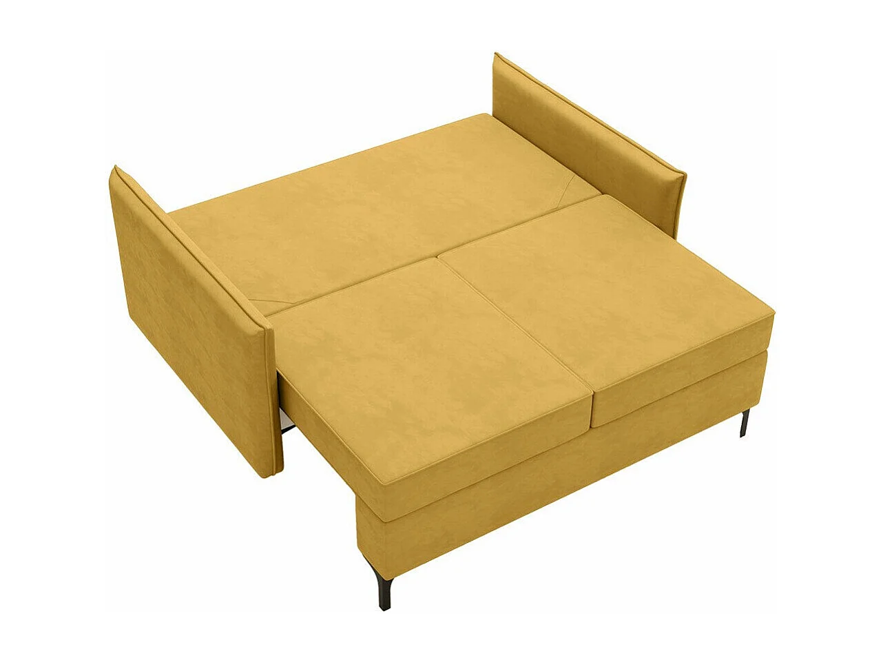 Sofá-cama Clovis 110, Cama com arrumação, 10x15x10cm