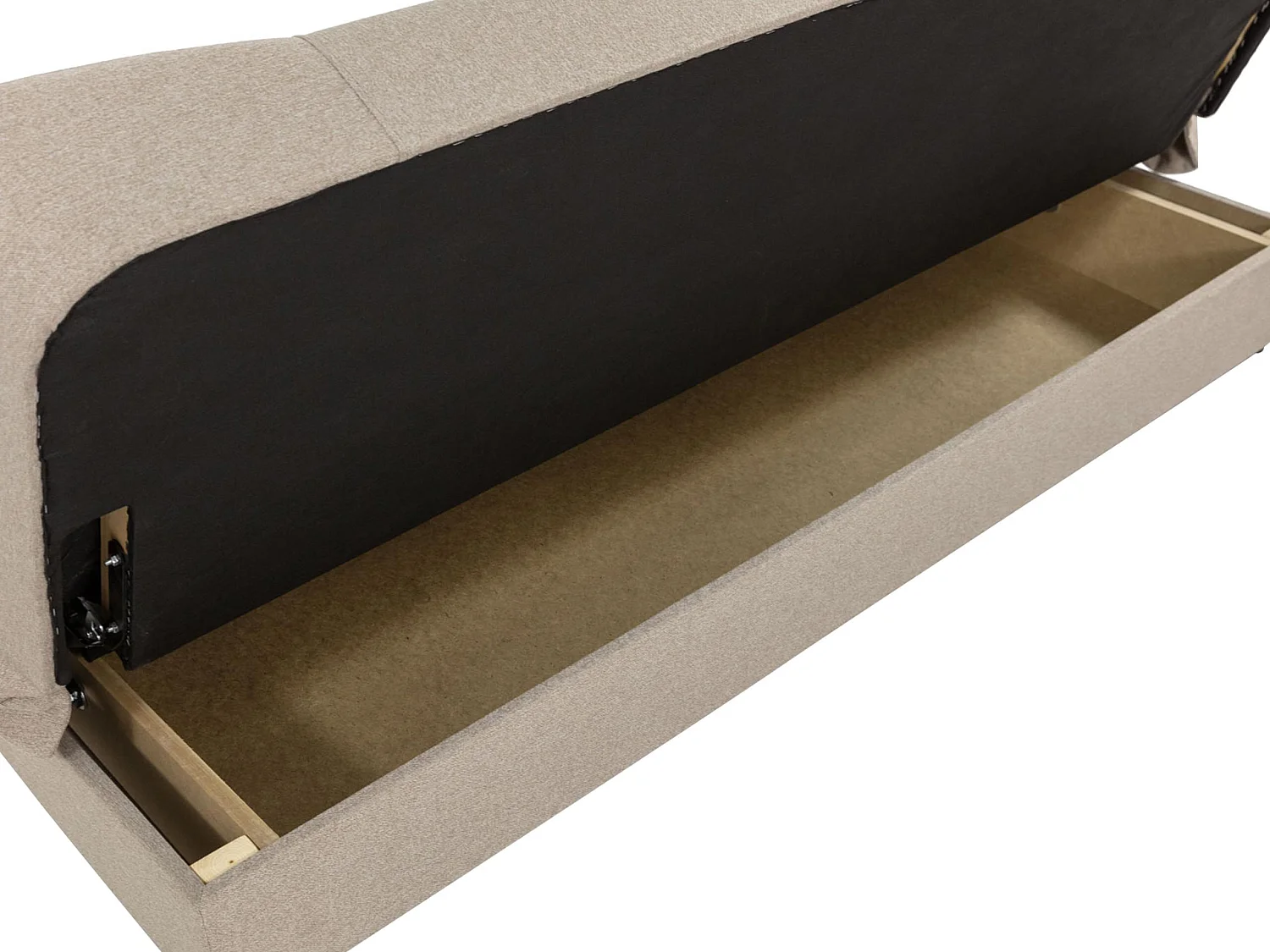 Sofá-cama Comfivo 110, Almacenaje, 86x195x87cm