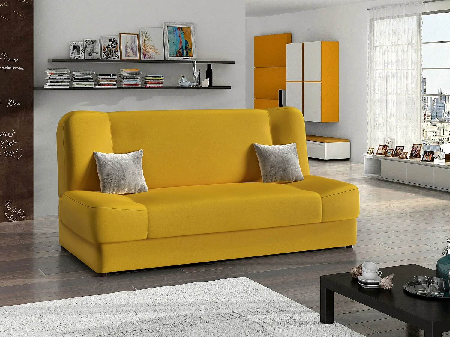 Canapé convertible Comfivo 110, Disponible, 86x195x87cm