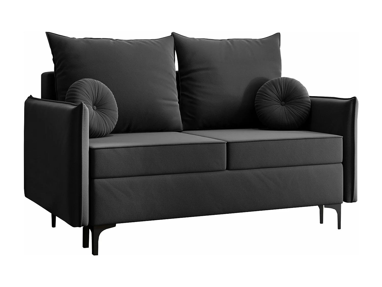 Sofá cama Clovis 110, Almacenaje, 101x145x96cm