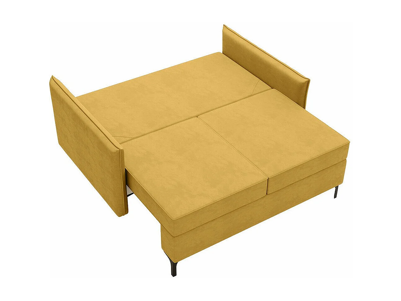 Sofá cama Clovis 110, Almacenaje, 101x145x96cm