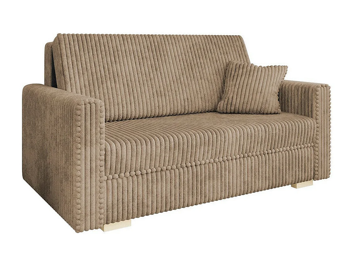 Sofá-cama Columbus 205, Almacenaje, 85x153x100cm, Muebles ya montados