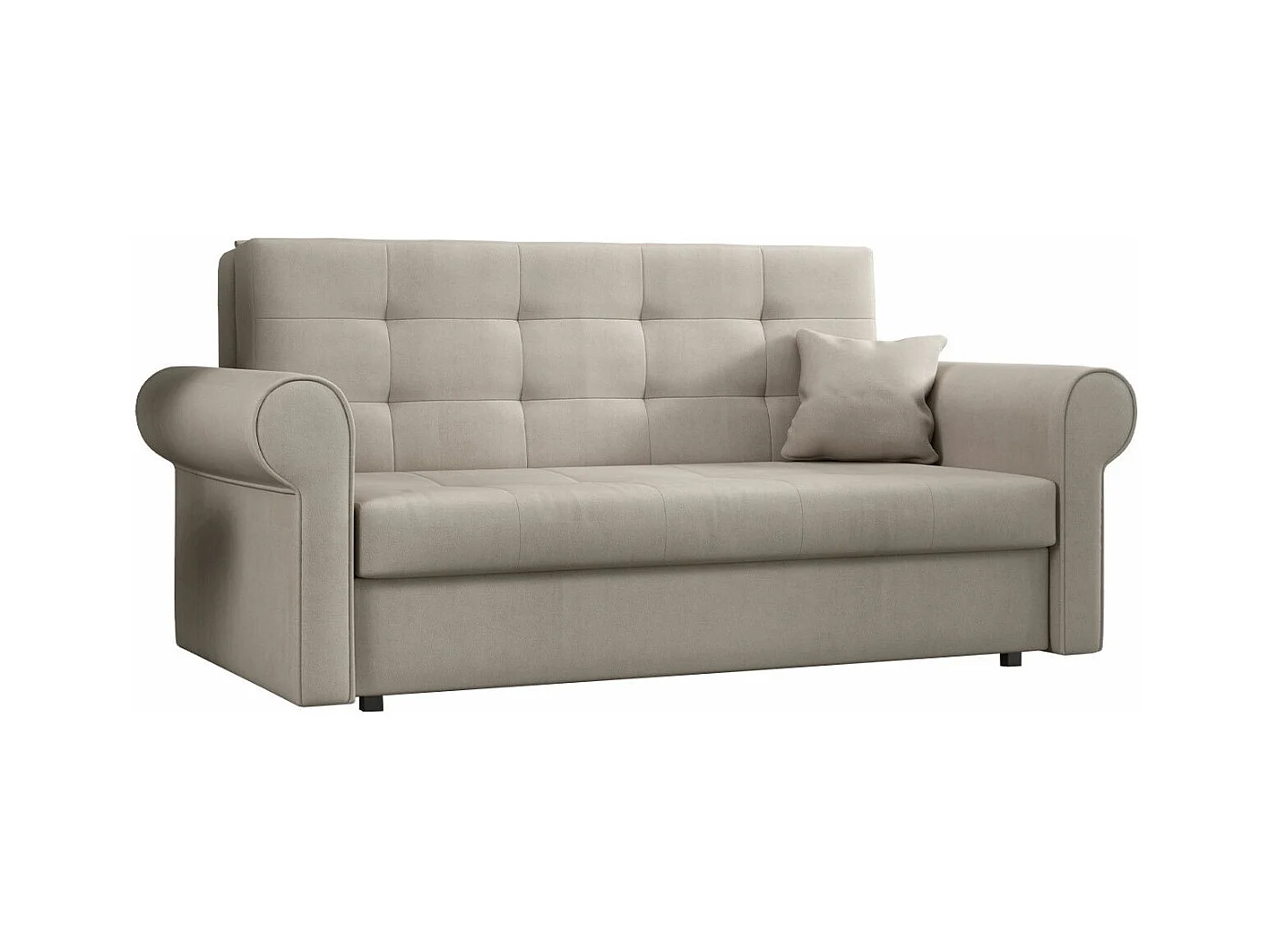 Divano letto Columbus 129, Con, 85x168x98cm, Mobile già assemblato
