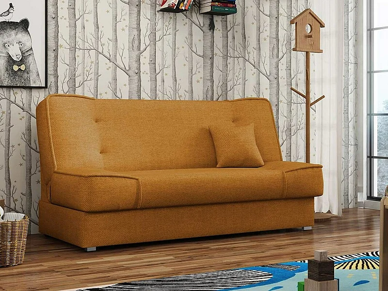 Sofá-cama Columbus 117, Almacenaje, 80x175x80cm