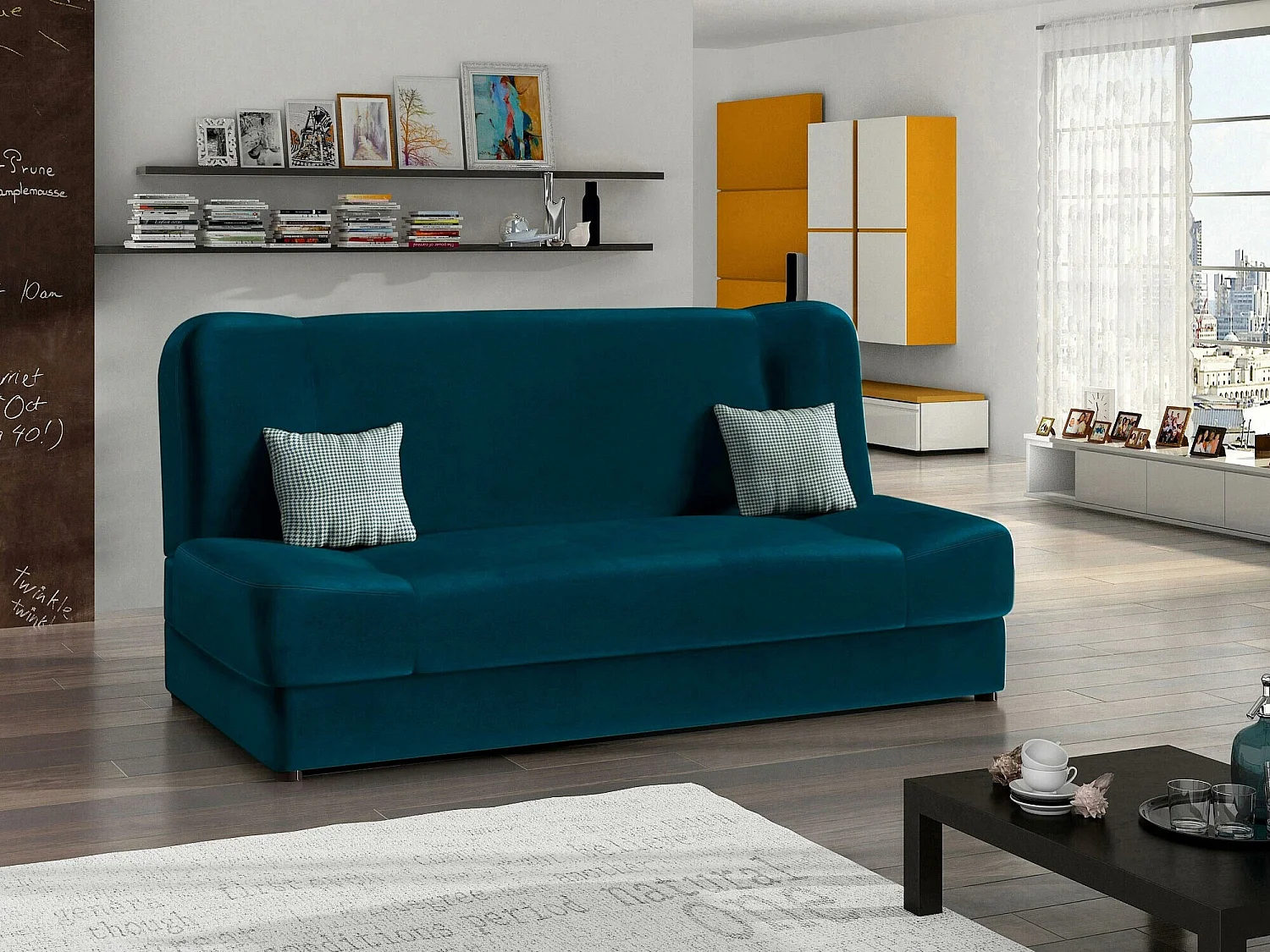 Canapé convertible Comfivo 183, Disponible, 86x195x87cm