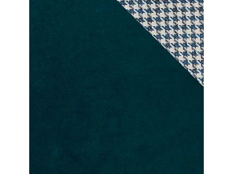 Canapé convertible clic-clac 3 places en tissu bleu turquoise 86x195x87 cm