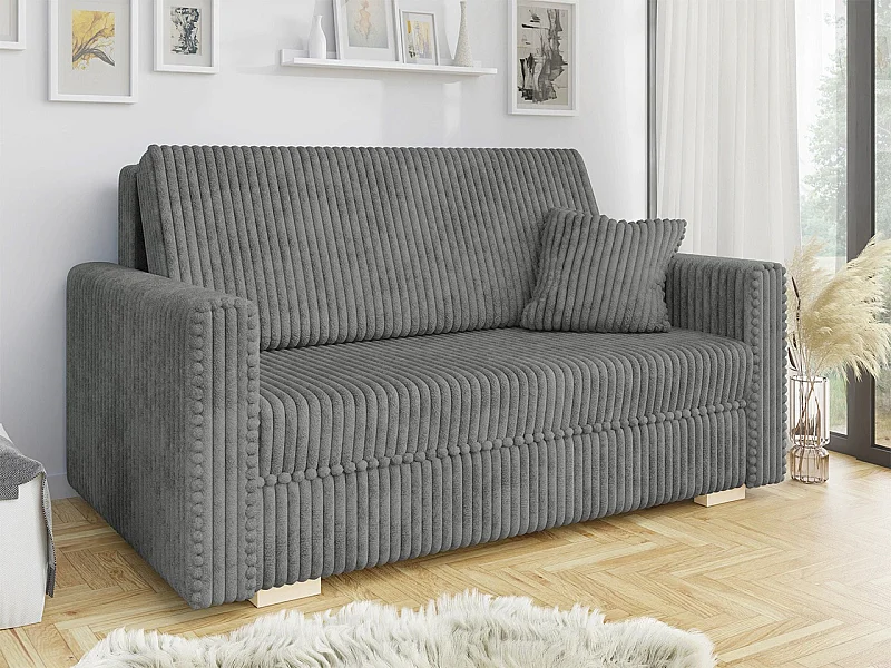 Canapé convertible Columbus 205, Disponible, 85x153x100cm, Mobilier déjà assemblé