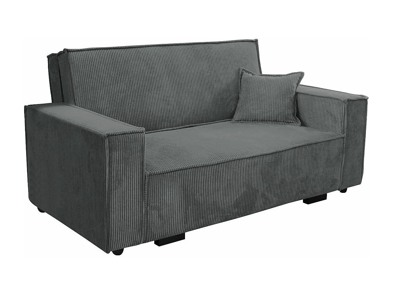 Canapé convertible Columbus 182, Boîte de literie, 85x173x98cm, Mobilier déjà assemblé