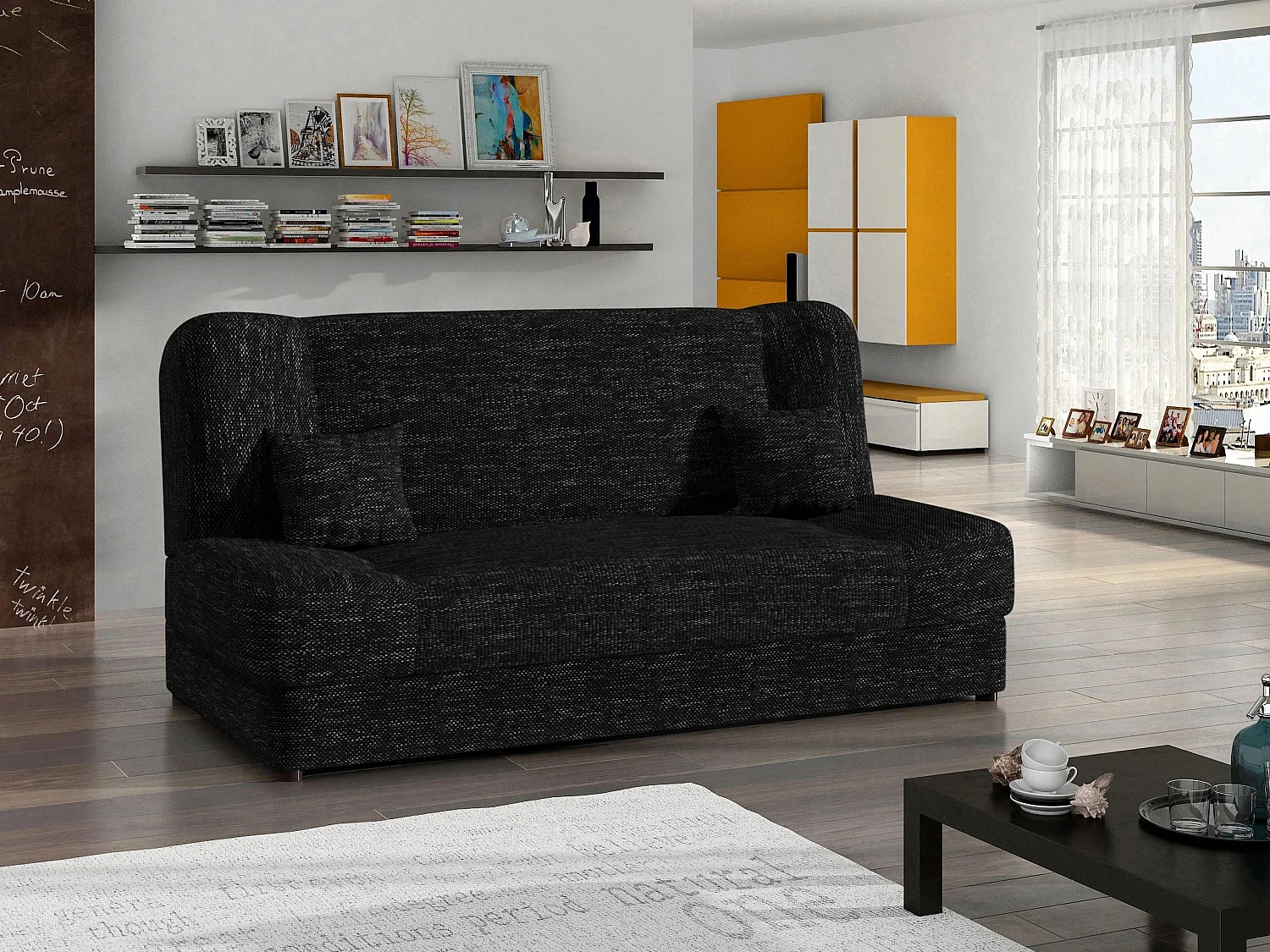 Canapé convertible Comfivo Cera, Disponible, 86x195x87cm