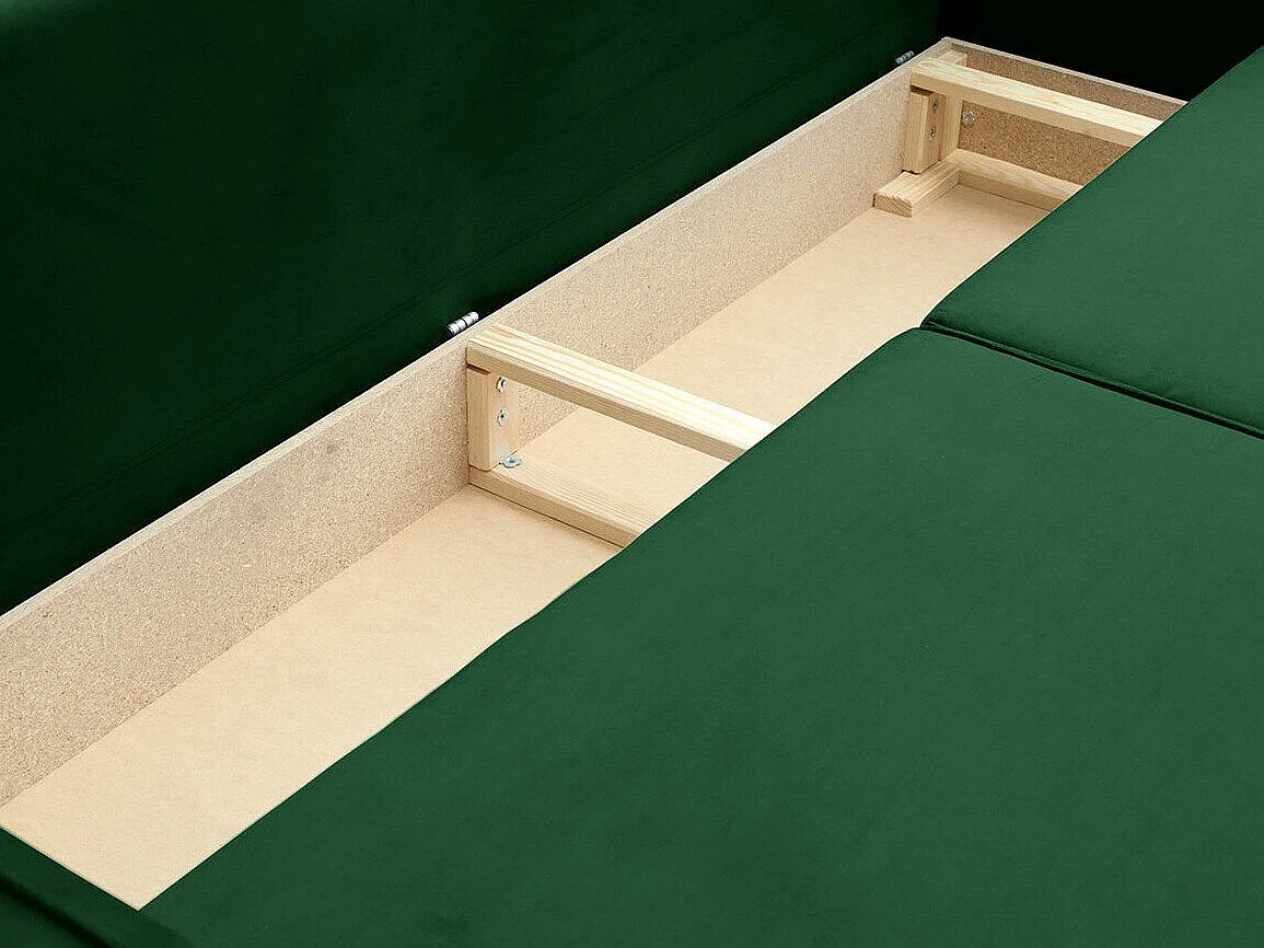 Canapé convertible Clovis 103, Boîte de literie, 101x216x96cm