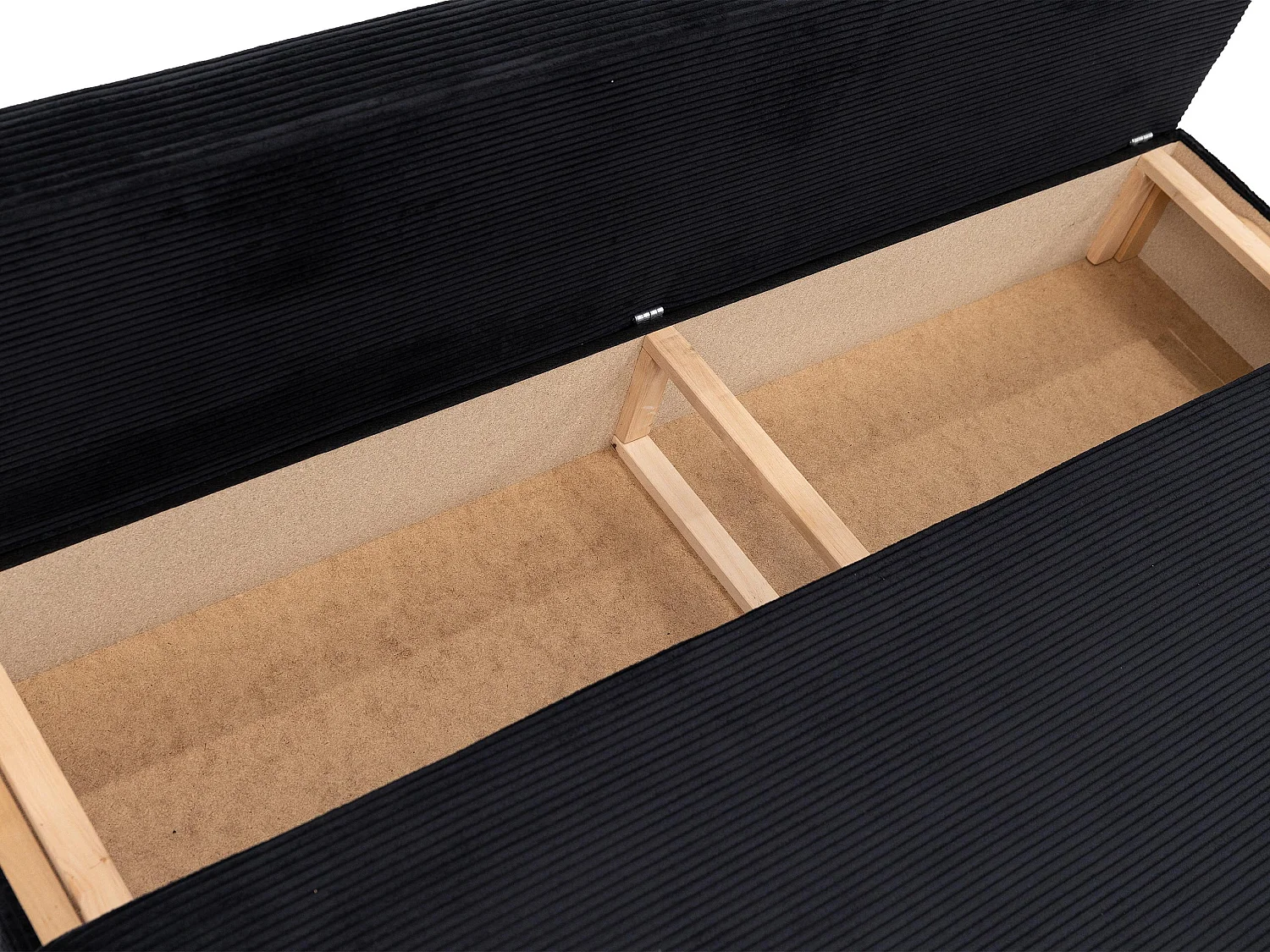 Canapé convertible 2 places en tissu marron 86x192x80 cm