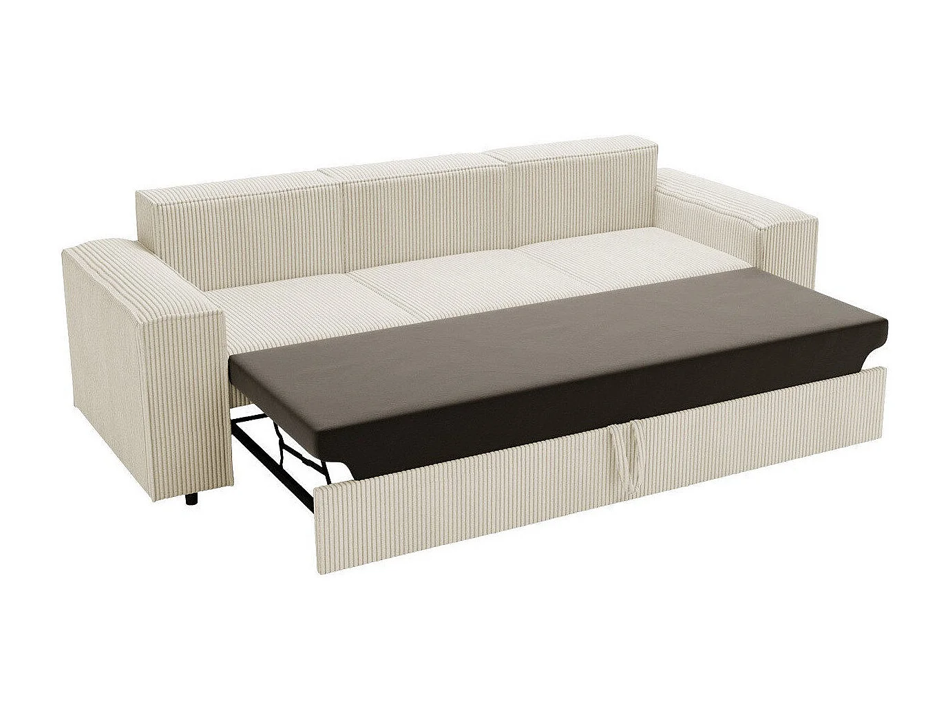 Sofá-cama Clovis 114, 79x252x88cm