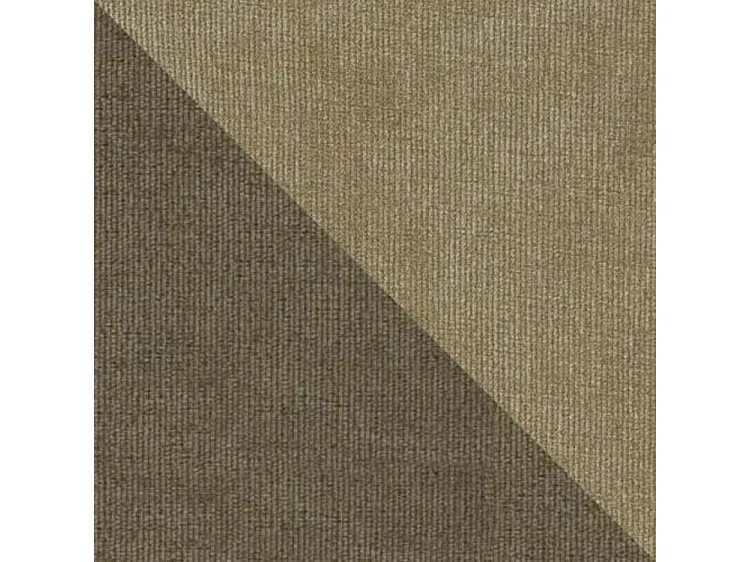 Canapé convertible clic-clac 3 places en tissu marron PROVIDENCE 90x215x93 cm
