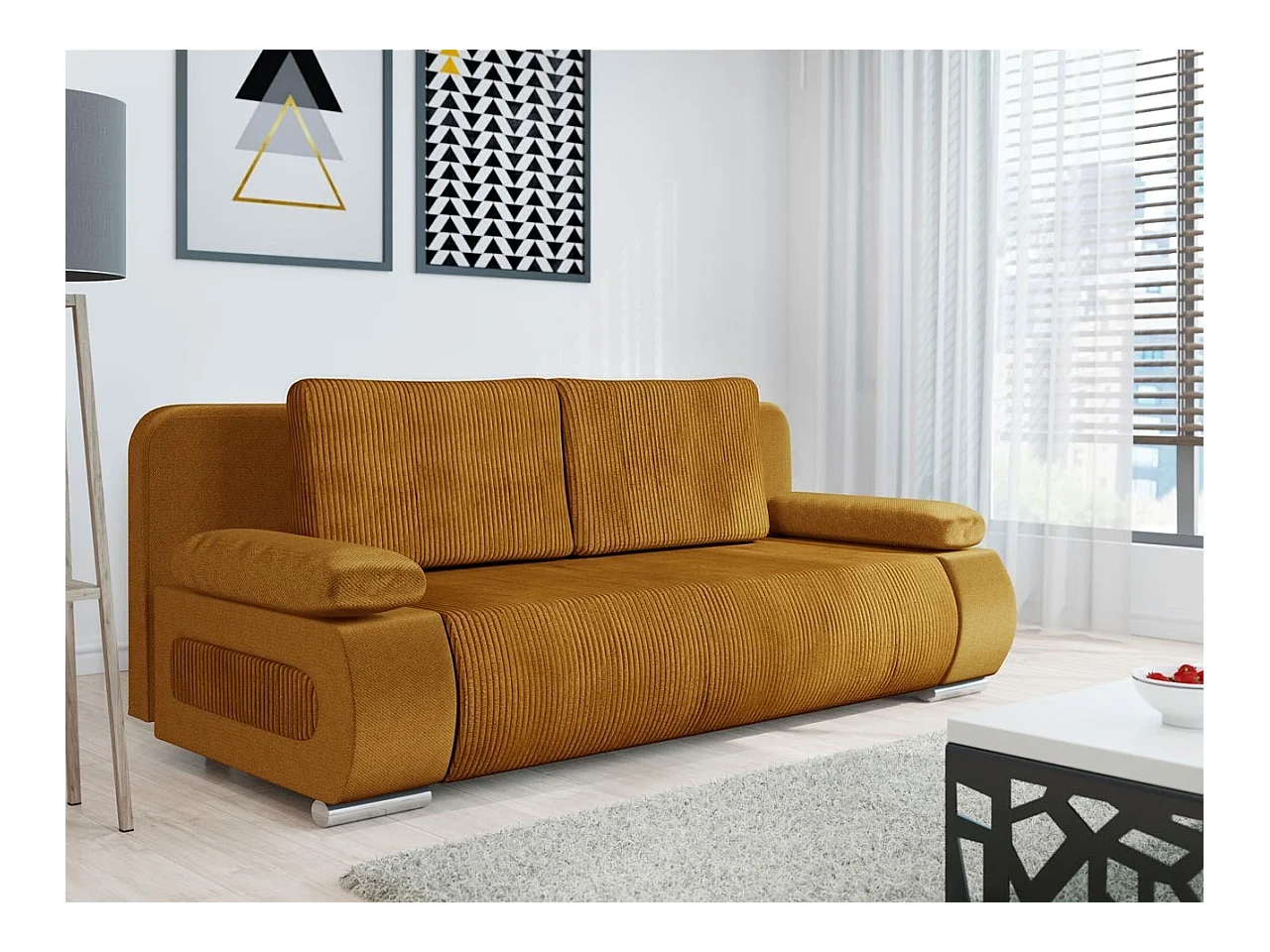 Divano letto Comfivo 144, Con, 77x200x92cm