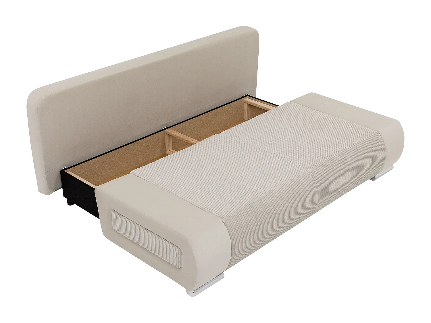 Sofá cama Comfivo Pudor, Almacenaje, 77x200x92cm