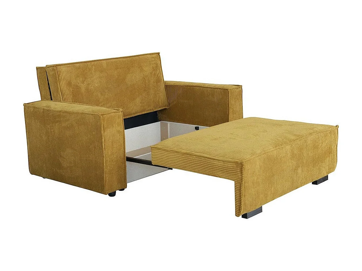 Sofá-cama Columbus 182, Almacenaje, 85x173x98cm, Muebles ya montados