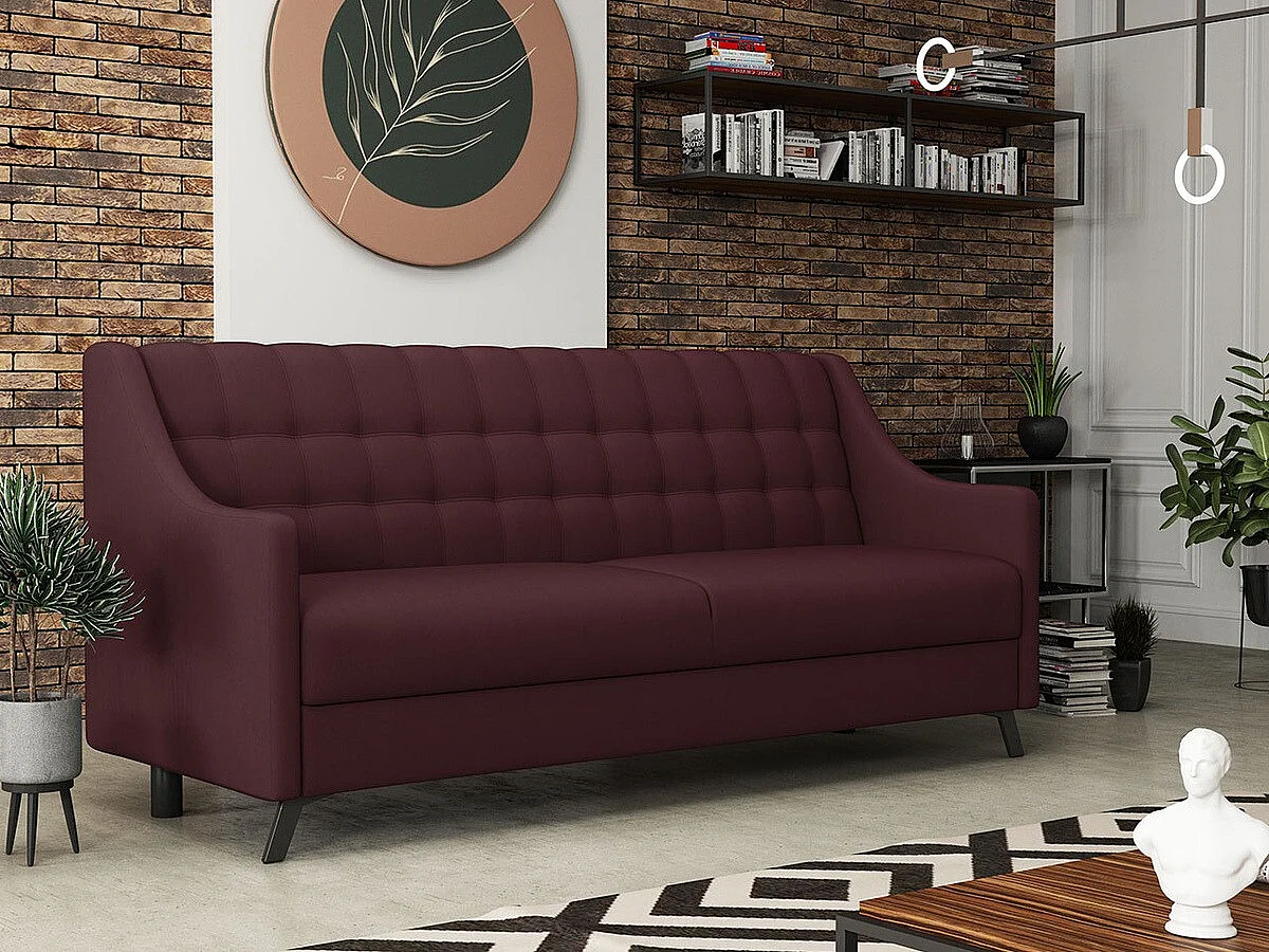 Canapé-lit Columbus 155, Boîte de literie, 92x205x87cm