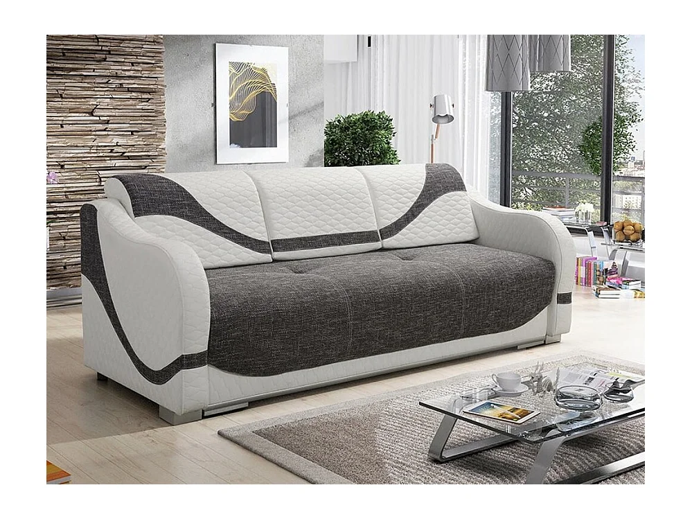 Divano letto Decatur 104, Con, 88x226x93cm