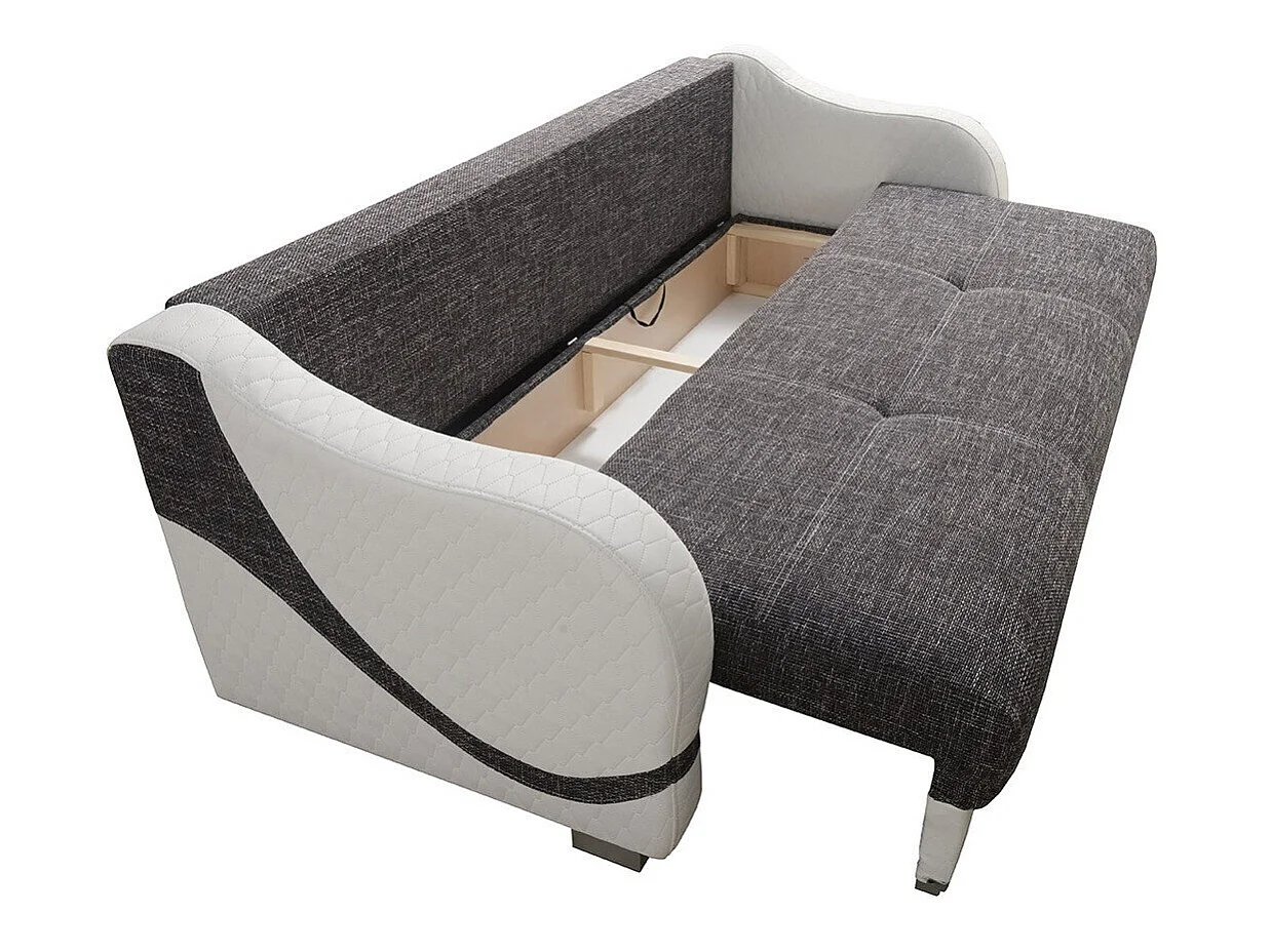 Canapé convertible Decatur 104, Boîte de literie, 9x23x9cm