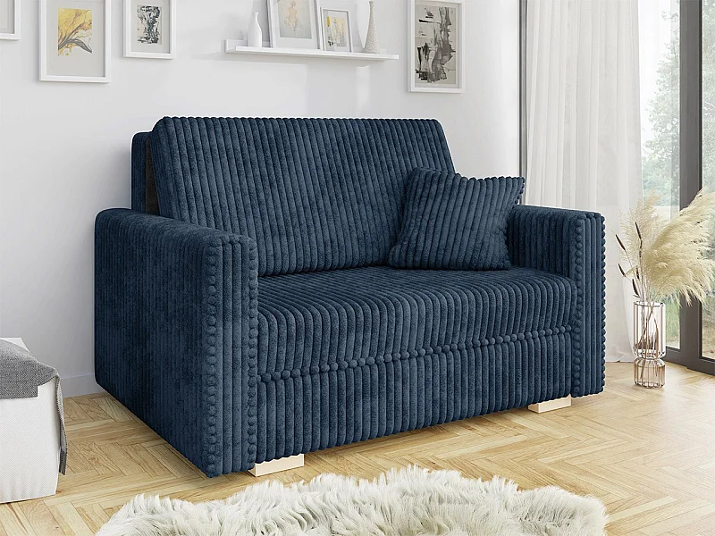 Canapé convertible Columbus 206, Disponible, 85x133x100cm, Mobilier déjà assemblé
