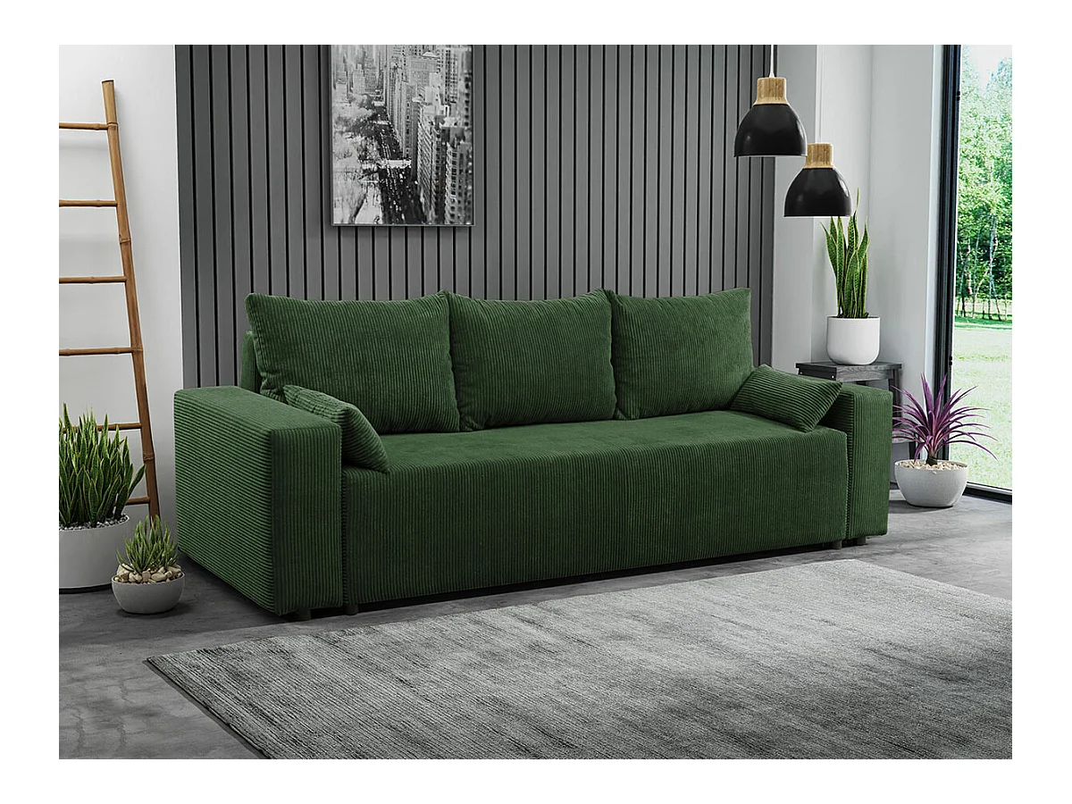 Sofá-cama Clovis 104, Almacenaje, 90x250x94cm