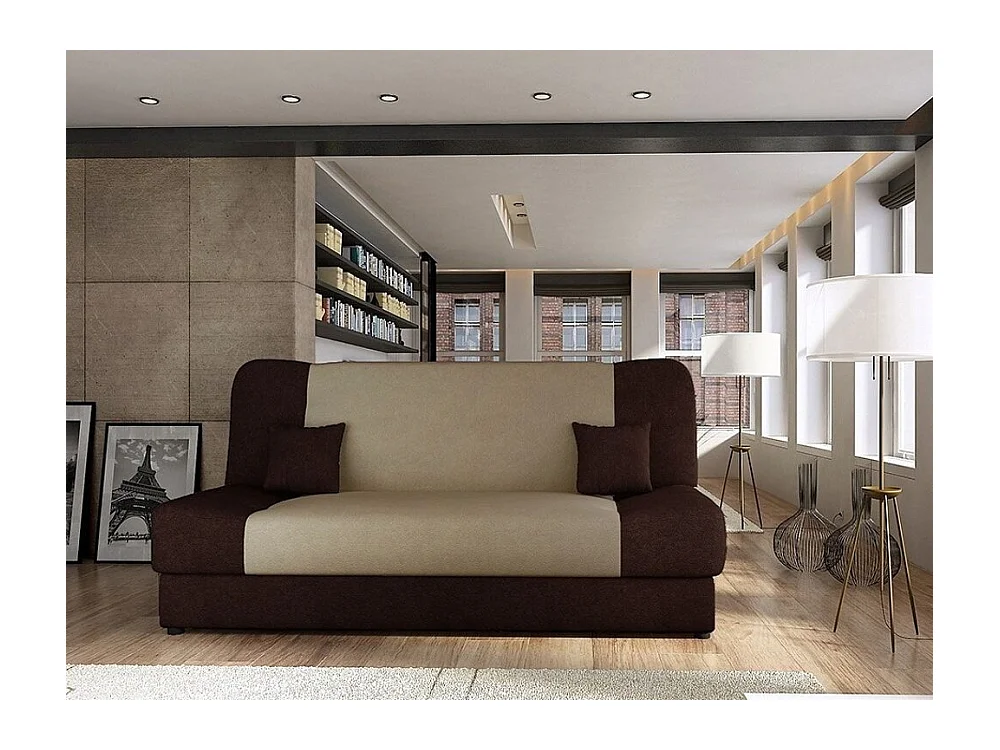 Canapé convertible Comfivo 124, Boîte de literie, 86x195x87cm