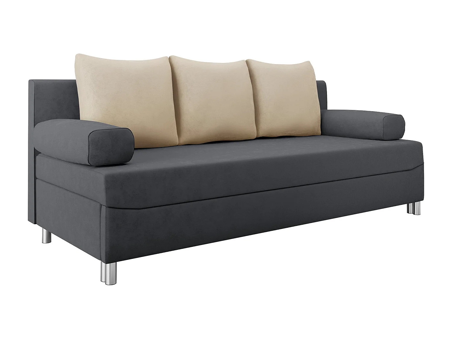 Sofá cama Comfivo Artes, Almacenaje, 86x192x80cm