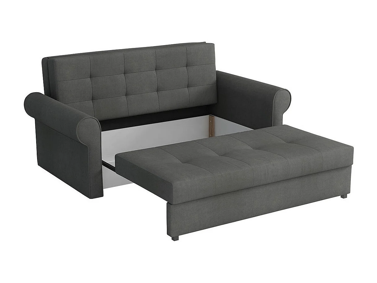 Canapé convertible Columbus 129, Disponible, 85x168x98cm, Mobilier déjà assemblé