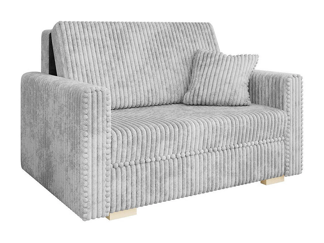 Canapé convertible Columbus 206, Boîte de literie, 85x133x100cm, Mobilier déjà assemblé