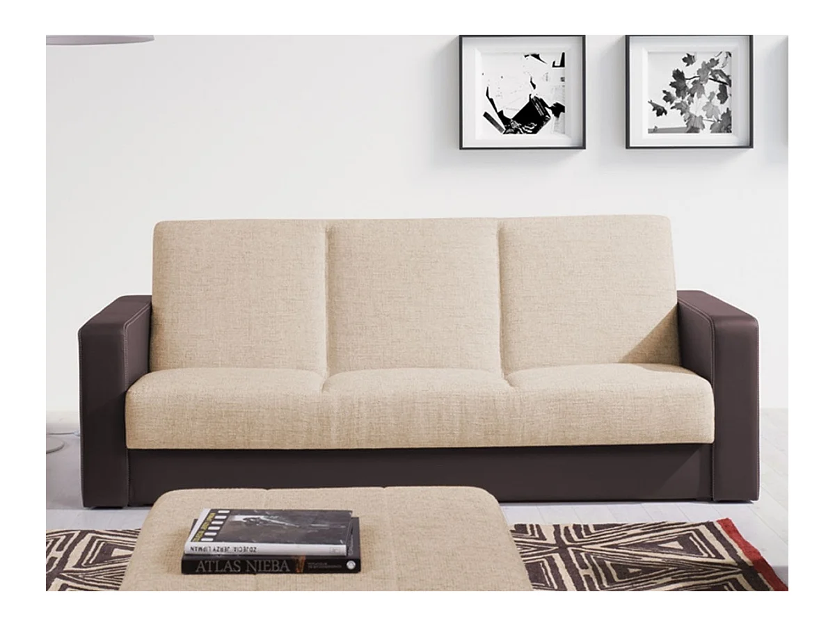 Canapé convertible Tolveli 103, Boîte de literie, 88x222x97cm